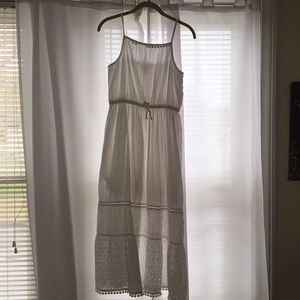 CAT and JACK girl’s white eyelet dress XL